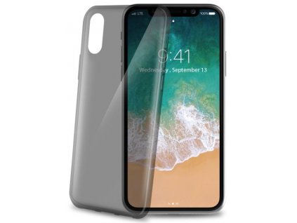 Kryt na mobil Celly Ultrathin pro Apple iPhone X/Xs černý