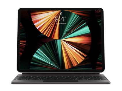 Apple ochranný kryt s klávesnicí Magic Keyboard pro iPad Pro 12.9" (5.gen), CZ, černá