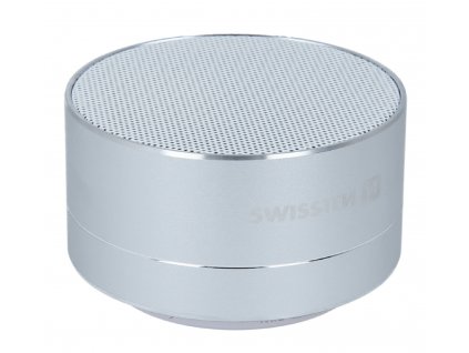 Bluetooth reproduktor Swissten i Metal stříbrný