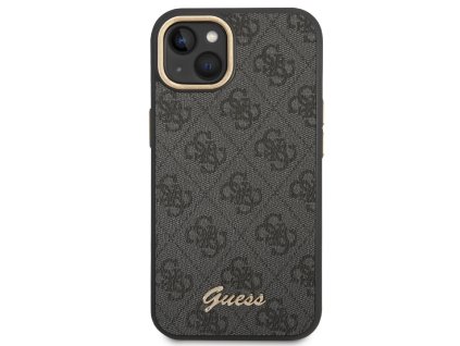 Guess PC:TPU 4G Metal Camera Outline Zadní Kryt pro iPhone 14 Plus Black