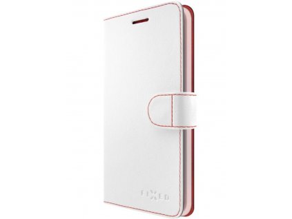 Pouzdro na mobil flipové FIXED FIT na Apple iPhone 7 Plus/8 Plus bílé