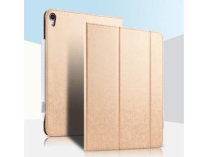 Pouzdro iPad Air 10.5" kožený přední kryt zlatý