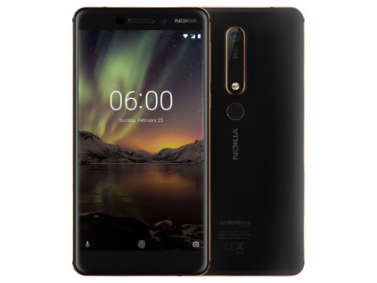 Nokia 6.1 2018, Dual Sim, 32GB, černá