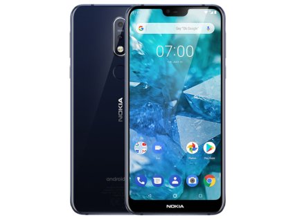 Nokia 7.1, Dual Sim, 4GB/64GB, černá