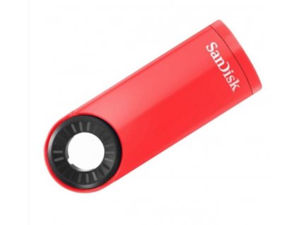 USB Flash SanDisk Cruzer Dial 16GB - červeno-černá