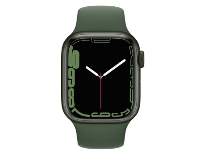 Apple Watch Series 7 Cellular 45mm, Green, Clover Sport Band