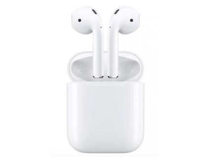 Apple AirPods bezdrátová sluchátka bílá (2019)