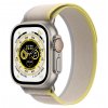 Apple Watch Ultra, 49mm, Cellular, Titanium, Yellow:Beige Trail Loop