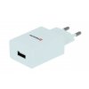 Swissten síťový adaptér smart ic 1x usb 1a power + datový kabel usb lightning 1,2 m bílý 1