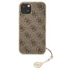 Guess 4G Charms Zadní Kryt pro iPhone 13 Brown
