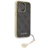 Guess 4G Charms Zadní Kryt pro iPhone 13 Pro Grey