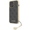 Guess 4G Charms Zadní Kryt pro iPhone 13 Pro Grey