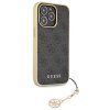 Guess 4G Charms Zadní Kryt pro iPhone 13 Pro Max Grey2