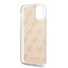 Guess 4G Glitter Zadní Kryt pro iPhone 11 Gold2