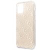 Guess 4G Glitter Zadní Kryt pro iPhone 11 Gold