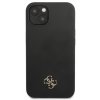 Guess 4G Silicone Metal Logo Zadní Kryt pro iPhone 13 mini Black1