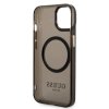 Guess Translucent MagSafe Kompatibilní Zadní Kryt pro iPhone 14 Plus Black2