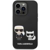Karl Lagerfeld and Choupette Liquid Silicone Zadní Kryt pro iPhone 14 Pro