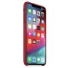 Kryt na mobil Apple Leather Case pro iPhone Xs Max Červený2