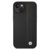 BMW Signature Leather Big Logo Zadní Kryt pro iPhone 14 Plus Black