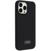 Audi Silicone Zadní Kryt pro iPhone 13 Pro Max Black1