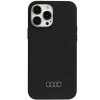 Audi Silicone Zadní Kryt pro iPhone 13 Pro Max Black
