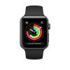 Apple Watch Series 3 42mm Space Gray Aluminium Case with Black Sport Band 2017 3