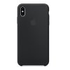 Kryt na mobil Apple Silicone Case pro iPhone XS Max černý