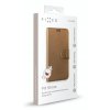 Pouzdro na mobil flipové FIXED FIT Shine na Apple iPhone XR bronzové