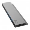 Green Cell HUB GC Connect60 8v1 (Thunderbolt 3, USB-C, HDMI, 3x USB 3.0, SD, microSD) pro MacBook Pro 13 / 15 2016 - 2020 3