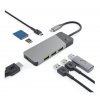 HUBGC01 GreenCell dokovací stanice USB C 7v1
