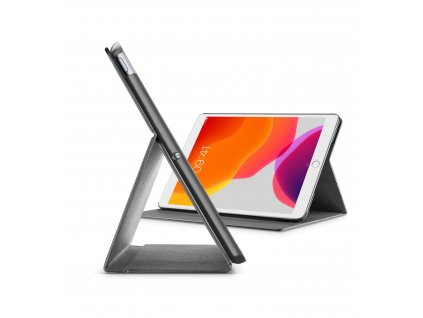 Puzdro so stojanom Cellularline FOLIO pre Apple iPad 10,2" (2019/2020/2021), čierne