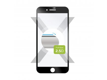 Ochranné tvrzené sklo FIXED Full-Cover pre Apple iPhone 7 Plus/8 Plus, priľnavé na celý displej, čierne
