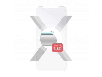 Fixed Ochranné tvrzené sklo pro iPhone 12 mini, čiré