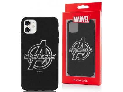 back case premium leather avengers 020 srebrny