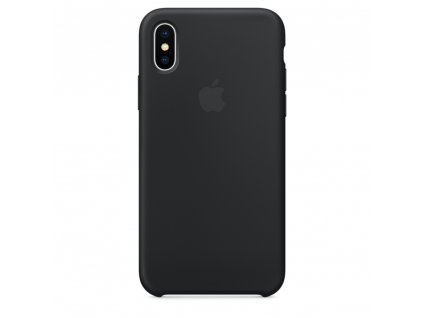 Apple silikonový kryt pro Apple iPhone XS Max, Černý (Black)