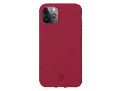 Ochranný silikonový kryt Cellularline Sensation pro Apple iPhone 12/12 Pro, červený