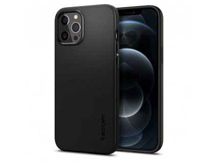 spigen thin fit iphone 12 pro max black