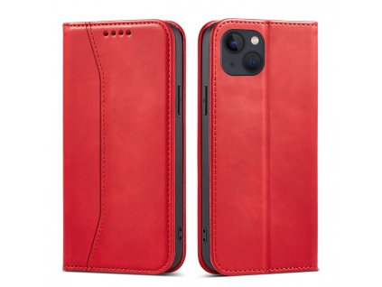 1660293236Magnet Fancy Case elegantni knizkove pouzdro iPhone 13 Red