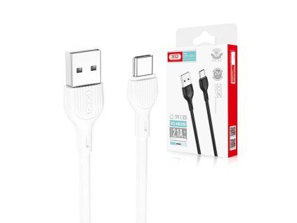 Xo Nabíjecí kabel 2,1A USB - USB-C, 2m, bílý