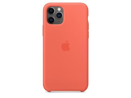 Apple silikonový kryt pro iPhone 11, oranžový (Orange)
