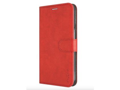 Fixed Pouzdro typu kniha Opus pro iPhone 16, červené