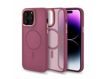 eng pl Case IPHONE 16 PRO MAX Matt MagSafe maroon 117794 1