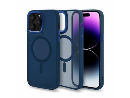 eng pl Case IPHONE 16 PRO MAX Matt MagSafe dark blue 117797 1 2