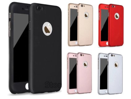 Full protection 360° kryt + tvrdené sklo pre Apple iPhone X/XS
