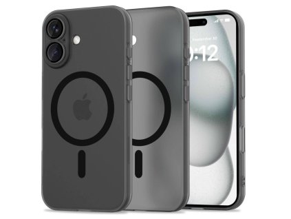 eng pl Case IPHONE 16 Tech Protect Magslim MagSafe Matte black 117815 1