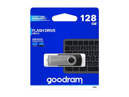 Flashdisk Goodram USB 2.0, black, 128GB