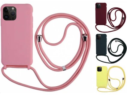 Strap silikonový kryt pro Apple iPhone 11