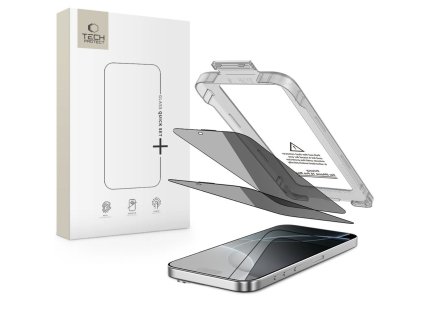 Tech-Protect Quick Set+ 2-pack pro iPhone 15/16 - Privacy