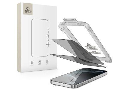 Tech-Protect Quick Set+ 2-pack pre iPhone 16 Pro Max - Privacy